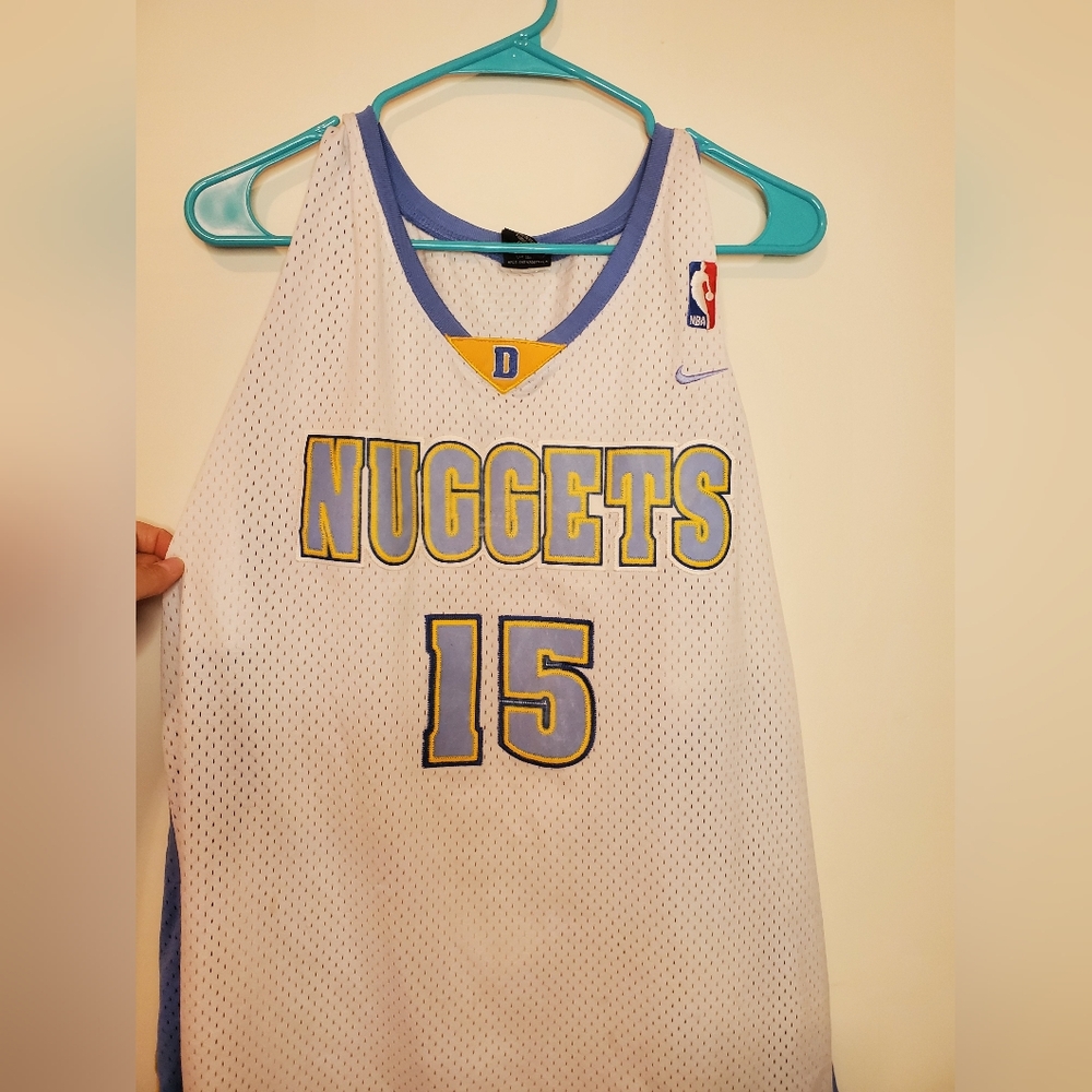 Vintage Nike denver Nuggets Jersey 15 Carmelo Anthony